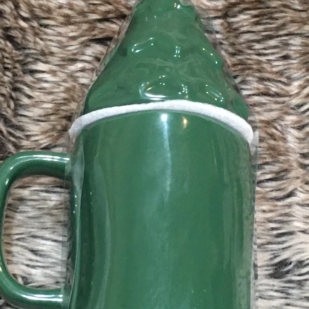 Rae Dunn FELICES FIESTAS Mug / with tree topper 2022